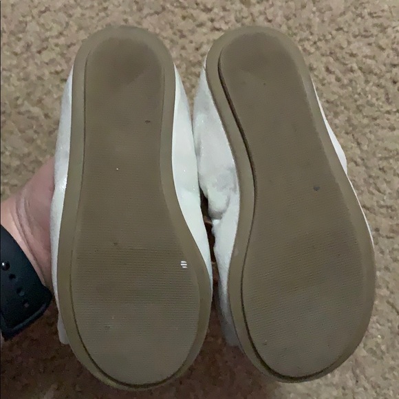 Tevolio bow metallic toddler flats size 8 - Picture 4 of 8